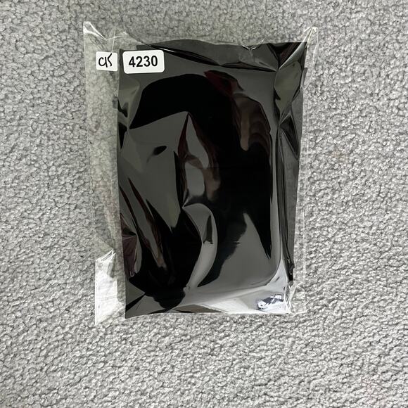 Bernard Zins Paris Pants Womens 10 Black Wool Hi-Rise Flat Front Classic Office - Picture 8 of 8